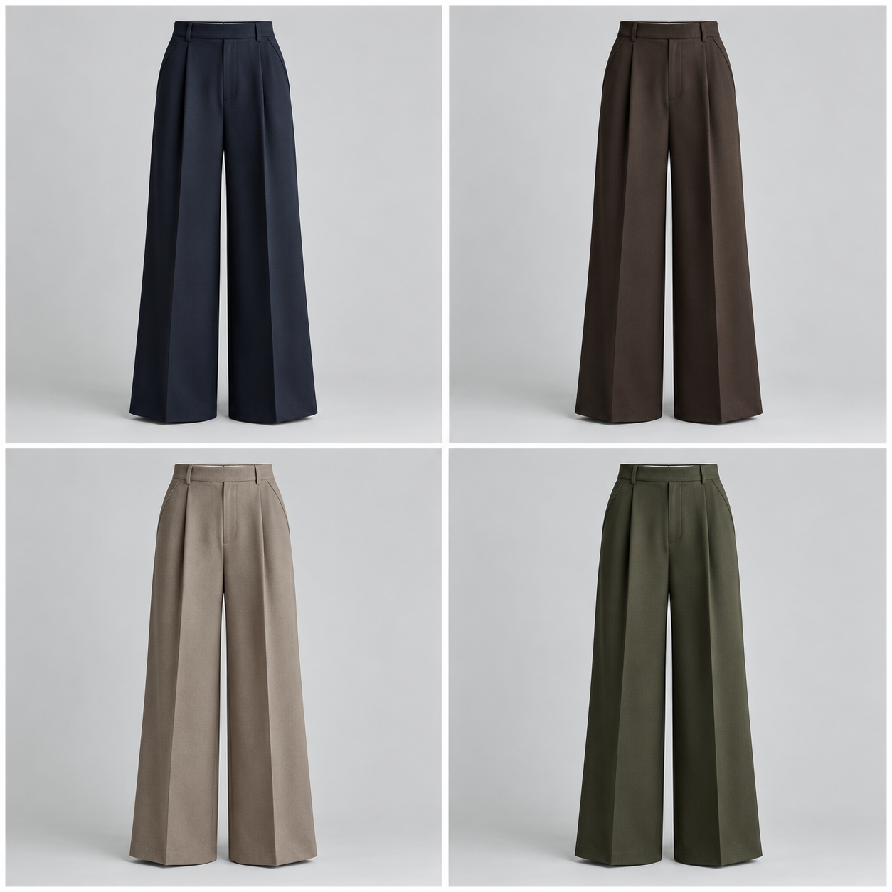 Everyday trousers in Ink, AI-generated design concept